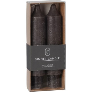 Ljus 2-pack Antracit