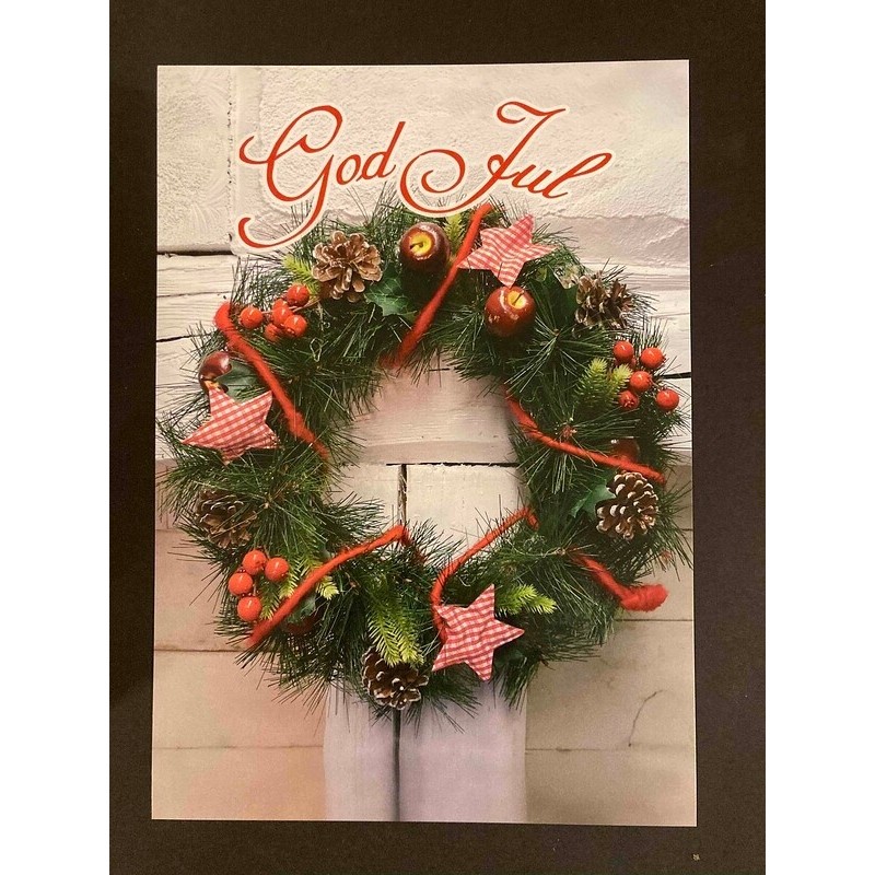 Vykort julkort 50-pack julvykort God Jul & Gott Nytt År Vykort julkort 50-pack julvykort God Jul & Gott Nytt År