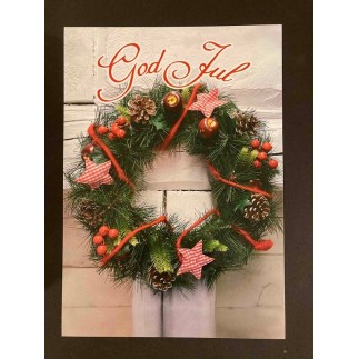 10-pack Vykort julkort  julvykort God Jul & Gott Nytt År