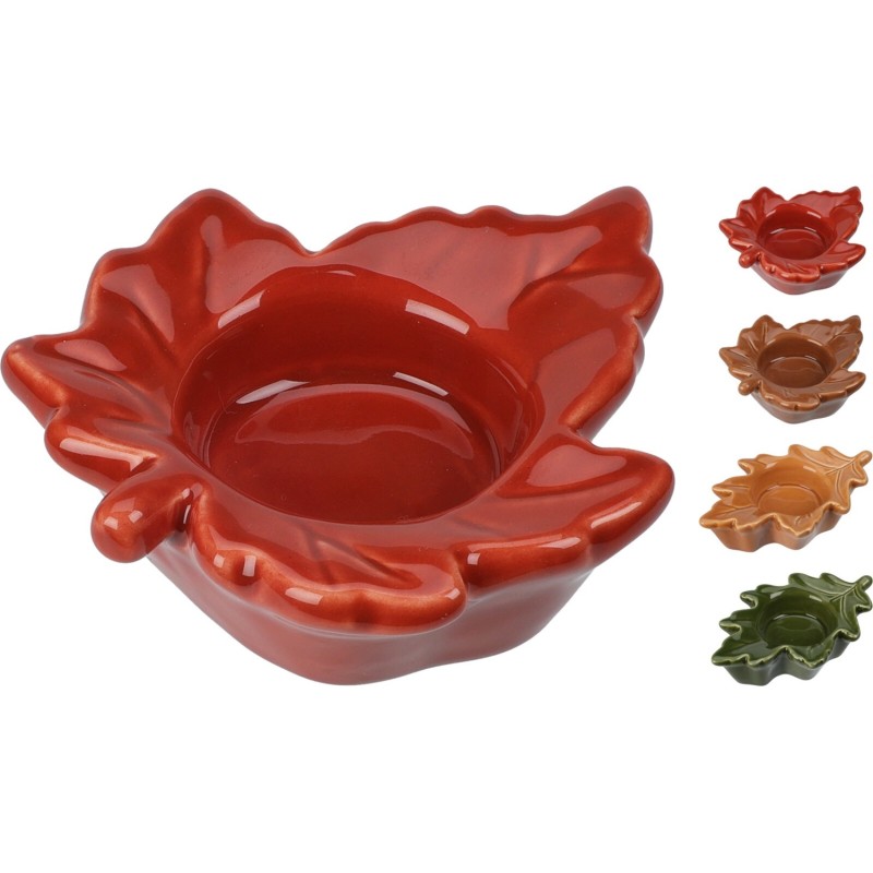 Ljushållare Löv Röd Gul Grön Brun