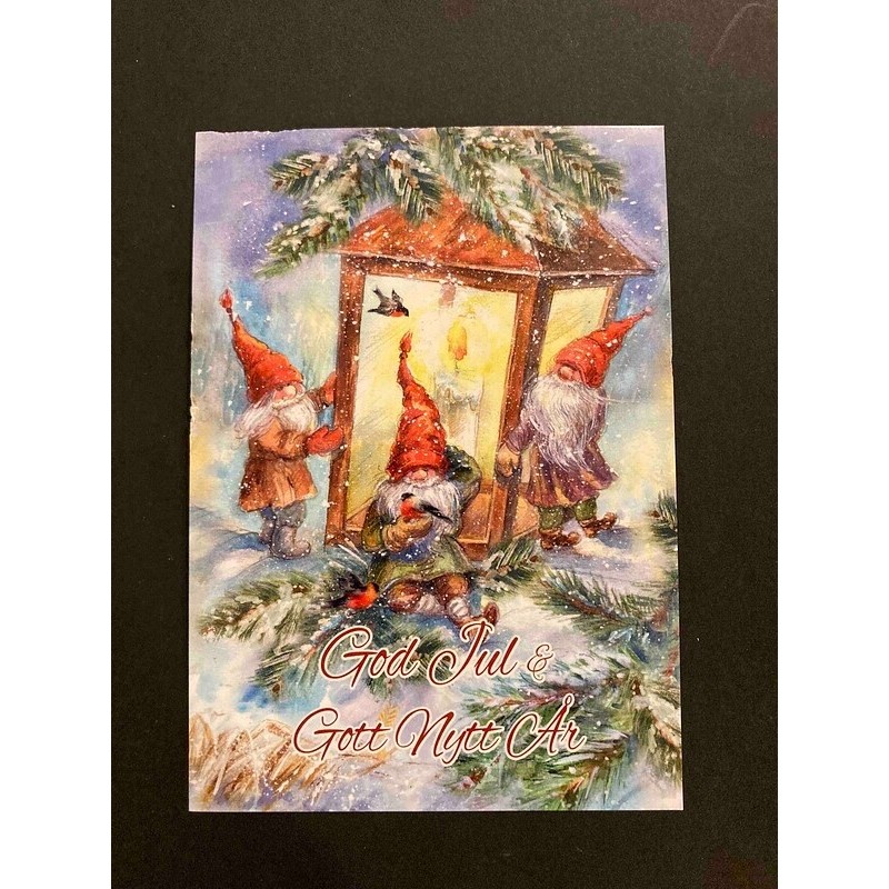 Vykort julkort 50-pack julvykort God Jul & Gott Nytt År Vykort julkort 50-pack julvykort God Jul & Gott Nytt År