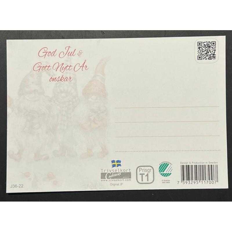 10-pack Vykort julkort julvykort God Jul & Gott Nytt År 10-pack Vykort julkort julvykort God Jul & Gott Nytt År