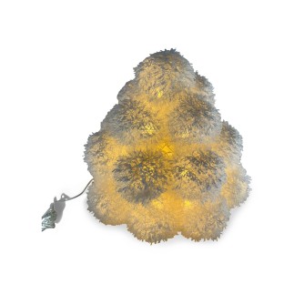 Snölykta Snöboll Vit