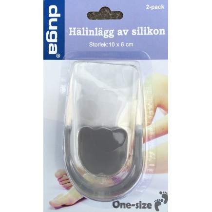 Silikonsula 2 par häl gelesula hälkopp hälinlägg skoinlägg