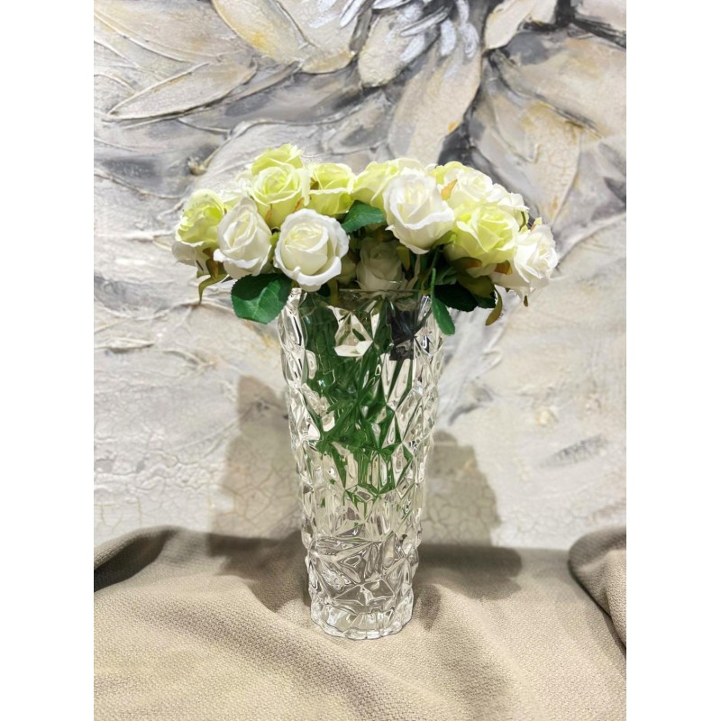 Vas Glas klart H30 cm