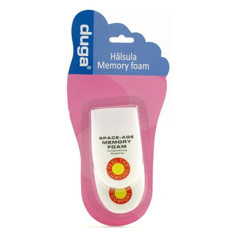 Sula Memory Foam för häl hälkopp hälinlägg skoinlägg hälsula
