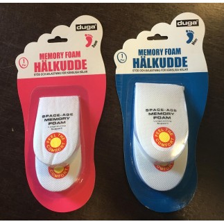 Sula Memory Foam för häl hälkopp hälinlägg skoinlägg hälsula