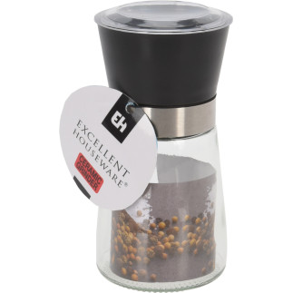 Pepparkvarn Glas Svart