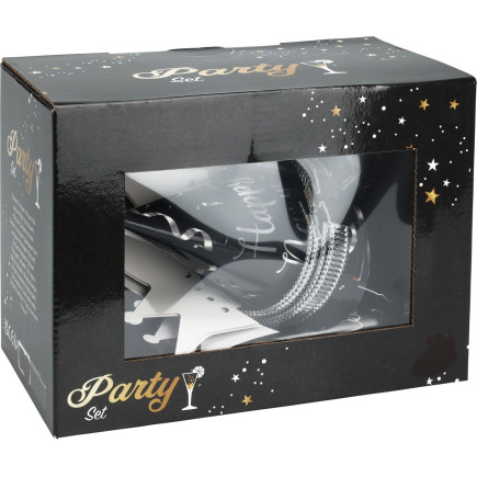 Party Set Happy New Year Nyår 16 delar