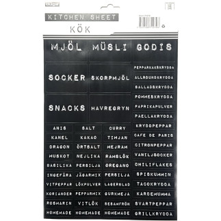 Etiketter Badrum Tvättstuga 