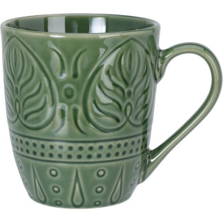 Mugg Brunorange Keramik 39 cl 4-pack