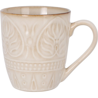 Mugg Brunorange Keramik 39 cl 4-pack