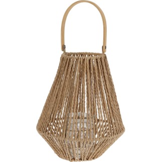 Lykta Natur Jute 26 cm