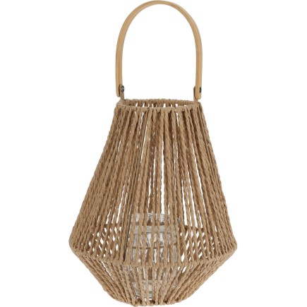 Lykta Natur Jute 26 cm