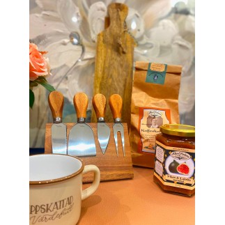 Bricka skärbräda Mangoträd 40 cm