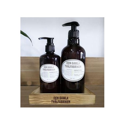 Presentset Handtvål/handkräm Ros/Rabarber 300 ml