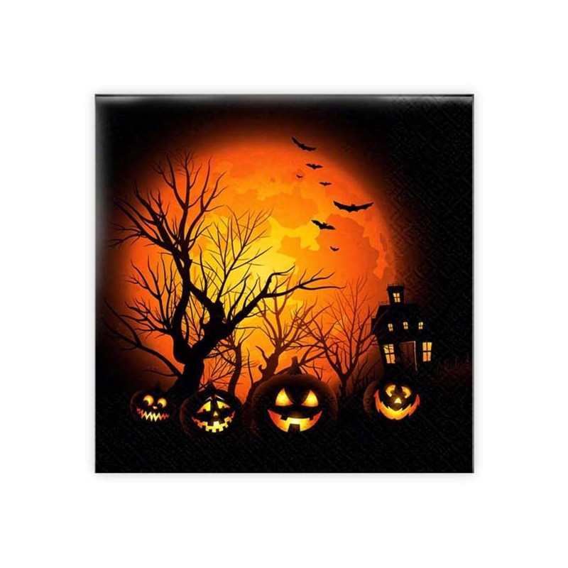 Servetter Halloween 33x33 cm 20-pack