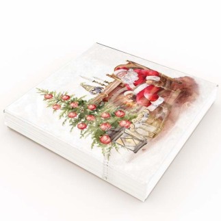 Kaffeservetter Tomtero 25x25 cm 20-pack