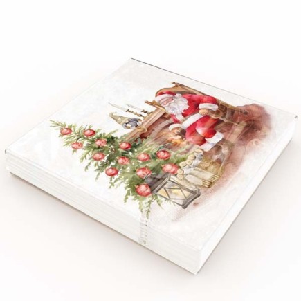 Kaffeservetter Tomtero 25x25 cm 20-pack