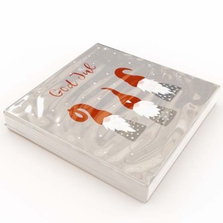Servetter Julvätte 33x33 cm 20-pack