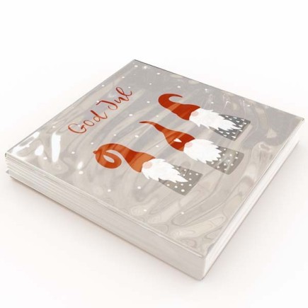 Servetter Julvätte 33x33 cm 20-pack