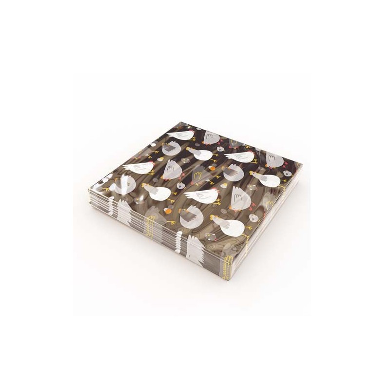 Servetter Tupp modern 33x33 20-pack