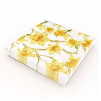 Servetter Påsk Påsklilja Servetter Påsk Påsklilja