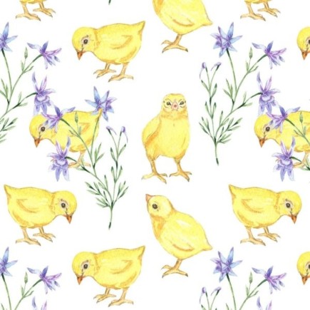 Servetter Kycklingar 33x33cm 20-pack