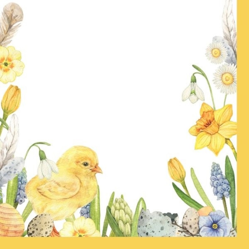 Servetter Påsktid 33x33 cm 20-pack