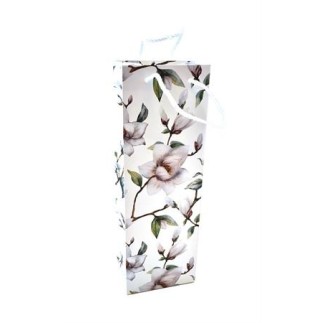 Presentpåse Vin Blommor 35x12x9 cm 3-pack