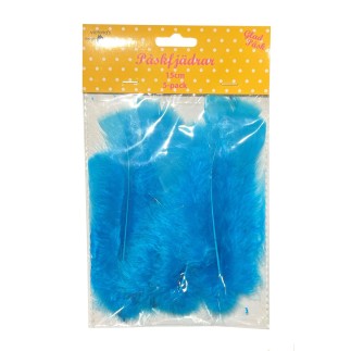 Påskfjädrar Blå 5-pack