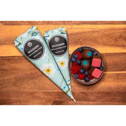 Chokladstrut Skogsbär 50g