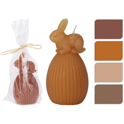 Ljus Påskhare Ägg Brun