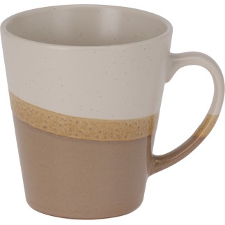 Mugg Grå/Brun Keramik 30 cl 4-pack