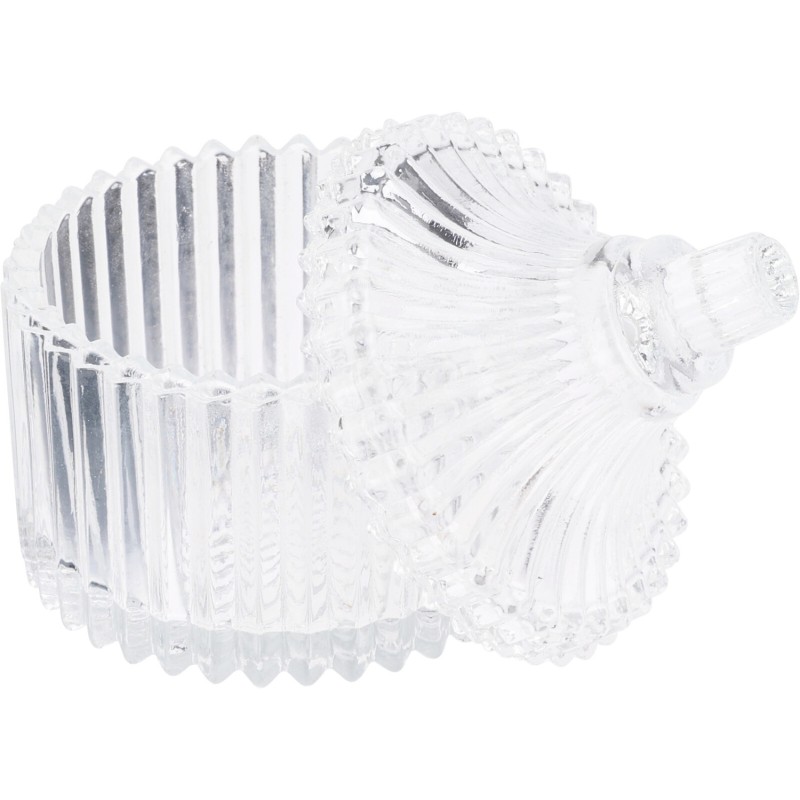 Skål Glas med lock 80 ml