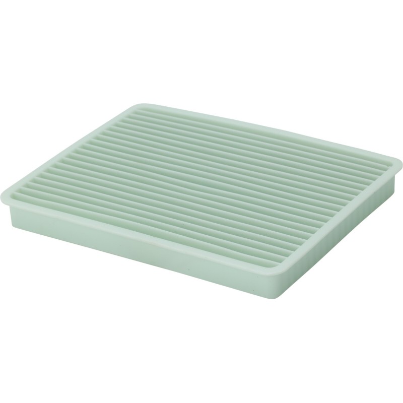 Iskub Iskross Grön Rosa Grå Fyrkant 