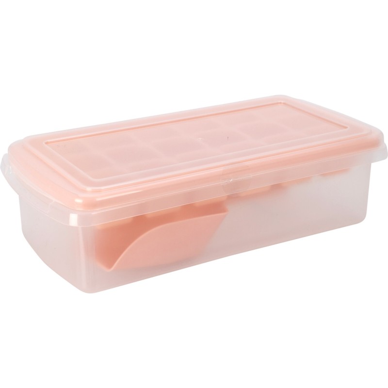 Iskub Förvaring Grön Rosa Grå Greige