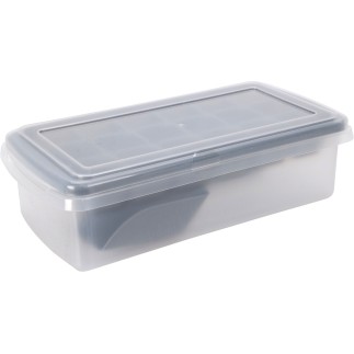 Iskub Förvaring Grön Rosa Grå Greige