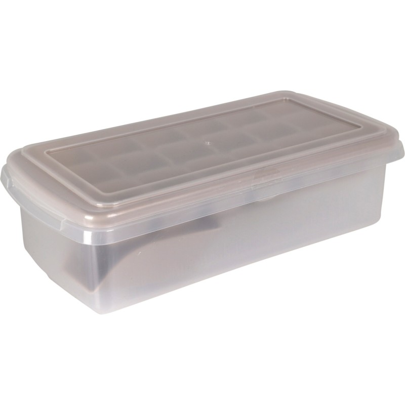 Iskub Förvaring Grön Rosa Grå Greige