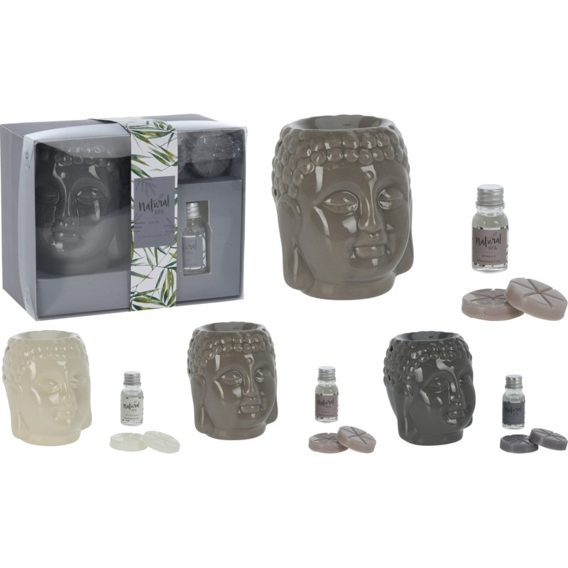 Aromaset Buddha Aromalampa Vax Doftolja Lotus Presentset