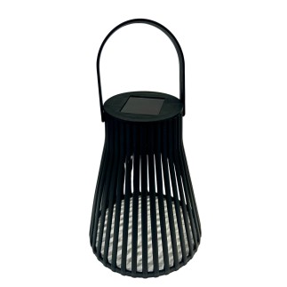 Solcellslampa Svart Lampa 14 cm