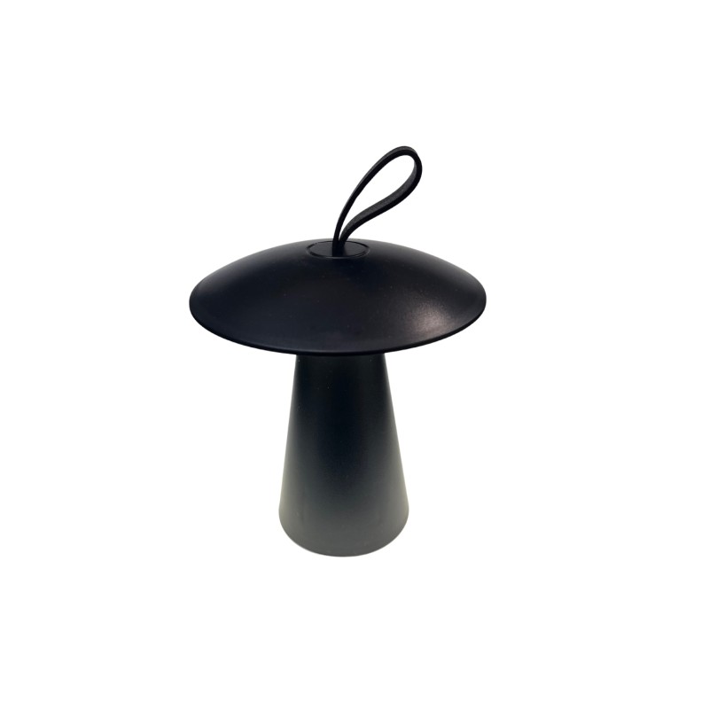 LED Lampa Uppladdningsbar Svart