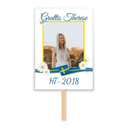 Studentskylt 50x70cm STILREN NR 01