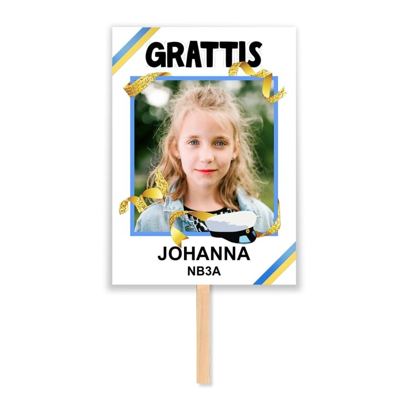 Studentskylt 50x70cm KLASSISK NR 21