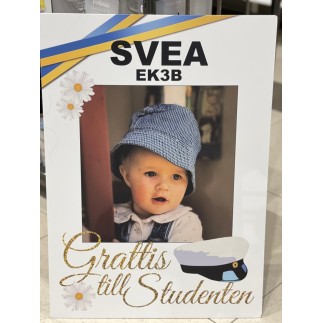 Studentskylt 50x70cm KONFETTI NR 12