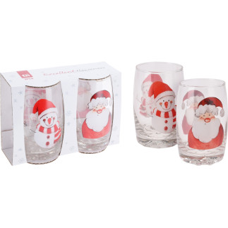 Glas Dricksglas Jul 2-pack