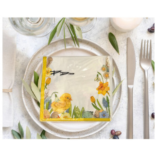 Servetter Påsktid 33x33 cm 20-pack