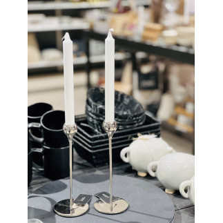 Ljusstake Silver Metall 22 cm