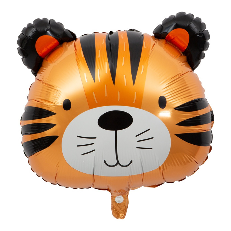 Ballong Tiger Folie 45 cm