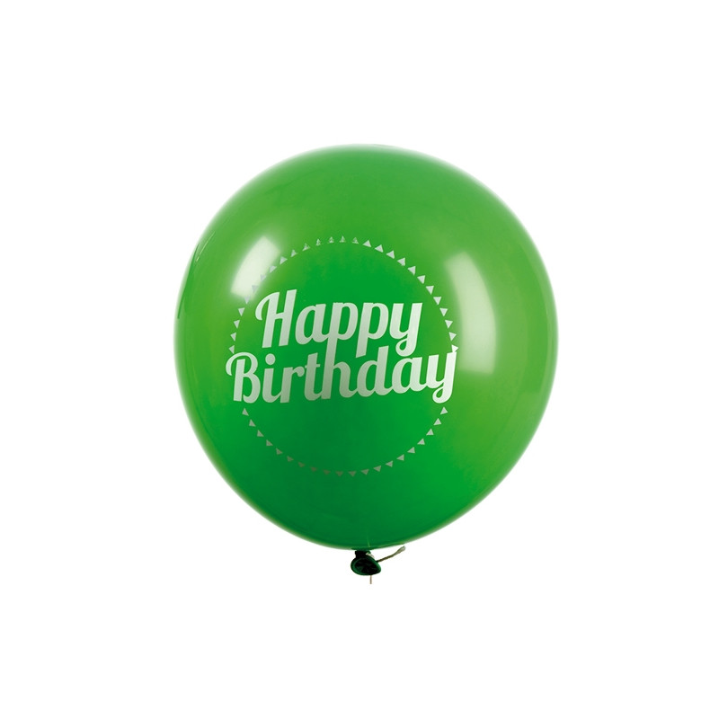 Ballong Happy Birthday 8-pack Latex Mixade